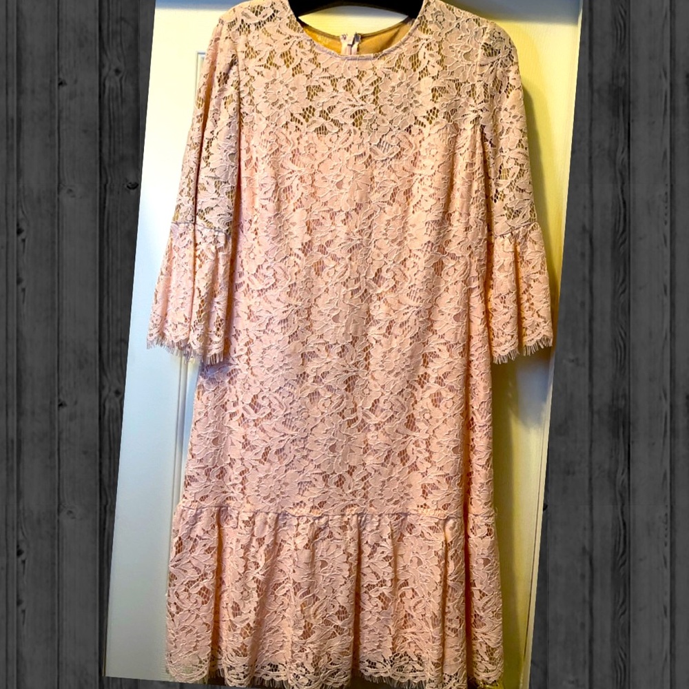 Lauren by Ralph Lauren pink lace dress - NWOT